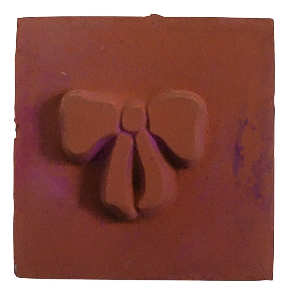 VTG Bow Rubber Stamp Set 5‎ Pc Foam Crafts Scrapbooking Card Making Bundle Lot